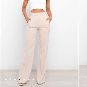 Petal + Pup high waisted, wide leg trouser